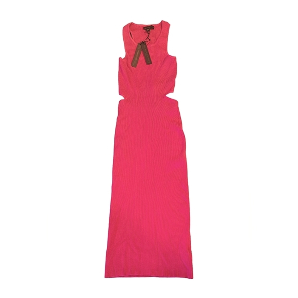 NWT House of Harlow 1960 Knit Cutout Midi Dress